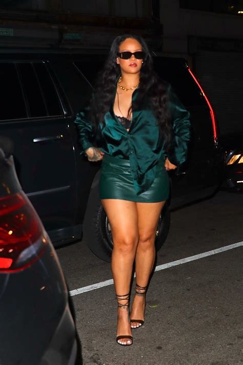 rihanna skirt and bra.